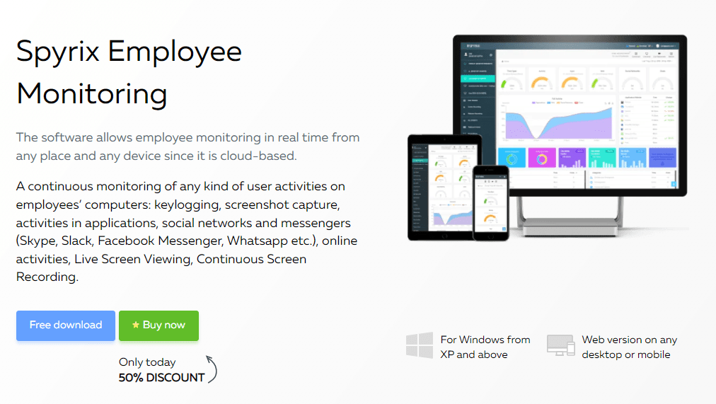 Spyrix Employee Monitoring Review