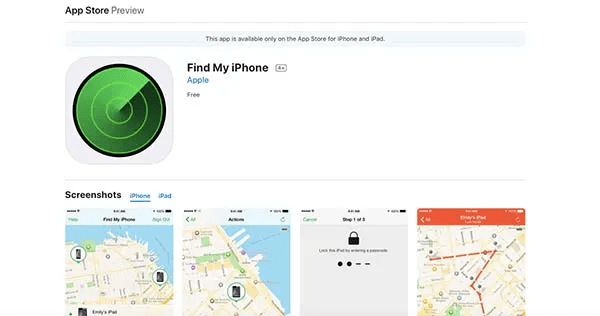 For Apple: Find My iPhone