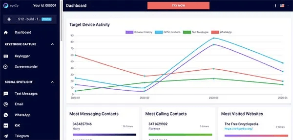 Start Monitoring withe eyezy