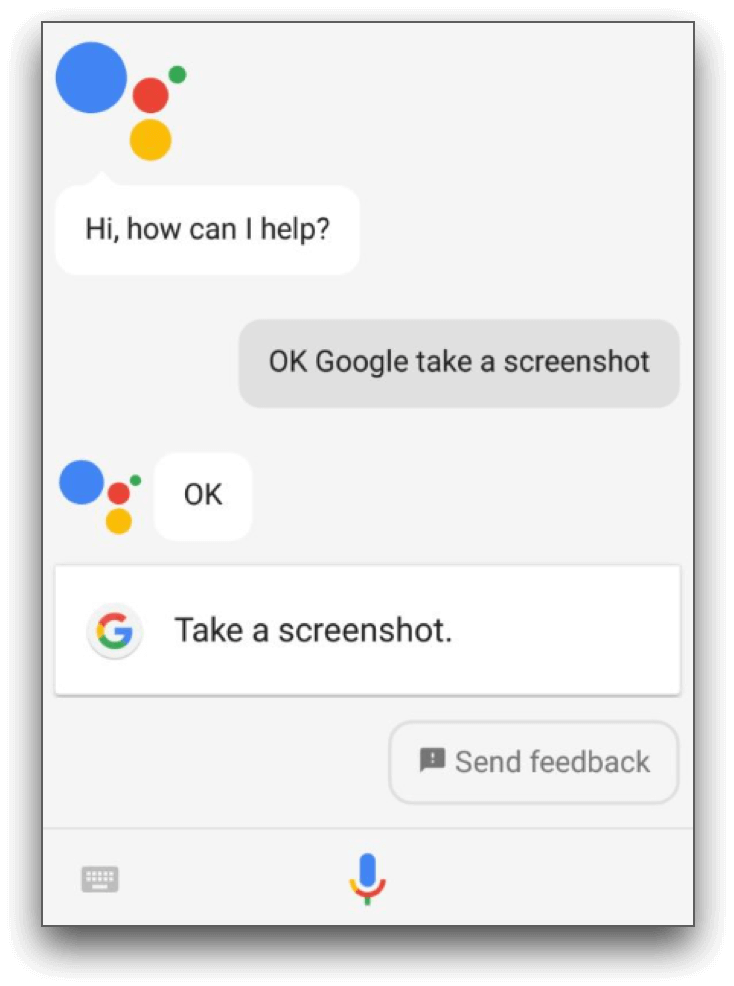  take screenshots on Snapchat using Google Assistant