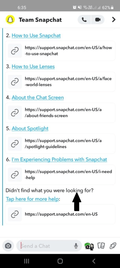 Launch the Snapchat