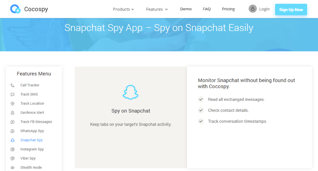 Cocospy  Snapchat Viewer