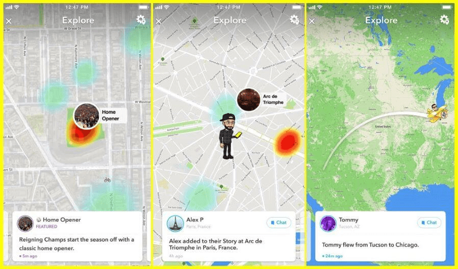 Snapchat Map