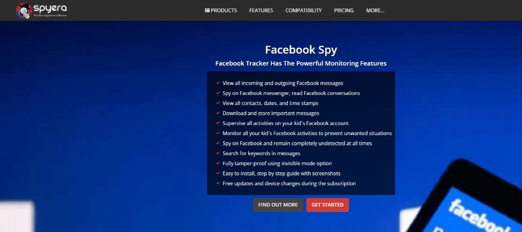 Spyera facebook spy