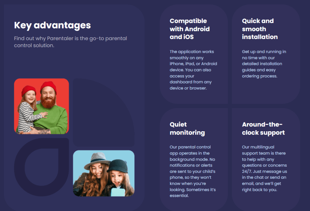 Parentaler key features review