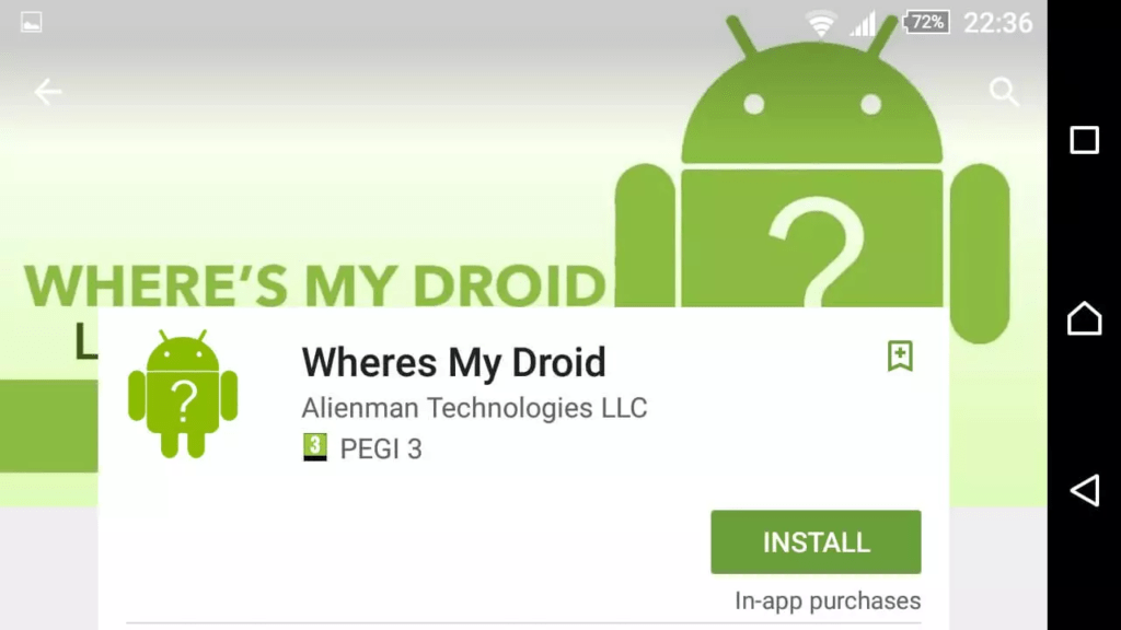 Where's My Droid 