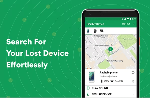 Find My Device Website [Android]